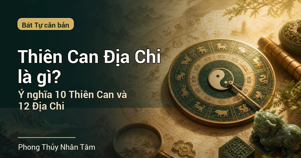 Thiên Can Địa Chi là gì? Ý nghĩa 10 Thiên Can và 12 Địa Chi
