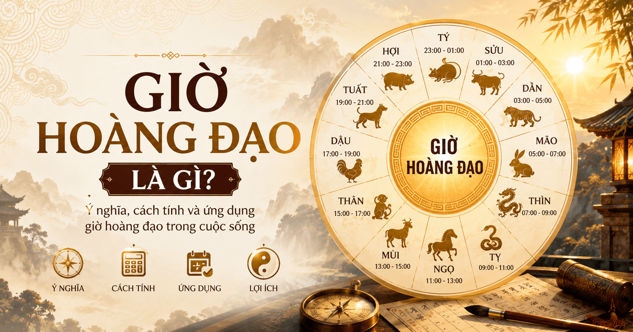 Giờ hoàng đạo là gì? Cách chọn giờ tốt trong ngày