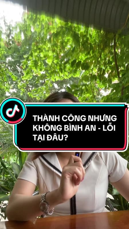 THÀNH CÔNG NHƯNG KHÔNG BÌNH AN